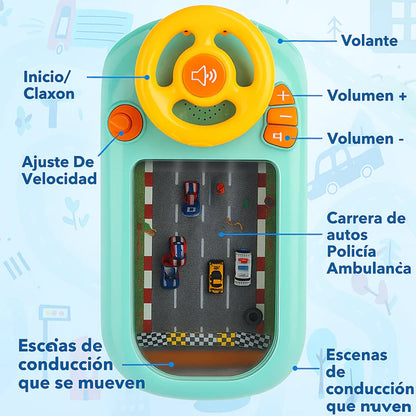 JUEGO VOLANTE DE CONDUCCIÓN