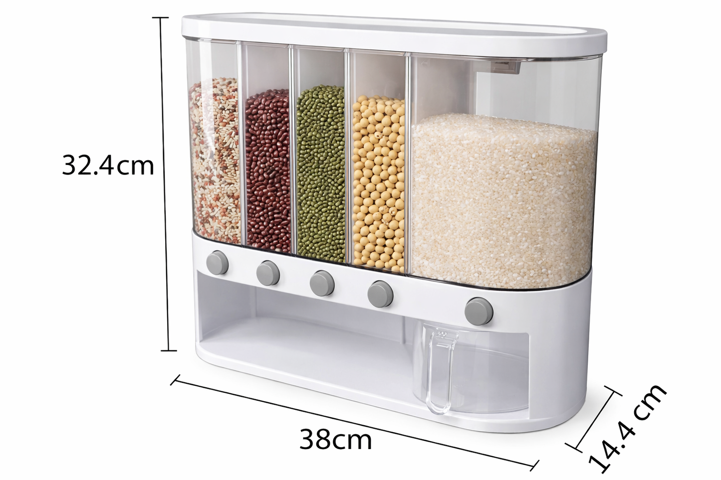 GranoBox – Dispensador Organizador de Granos