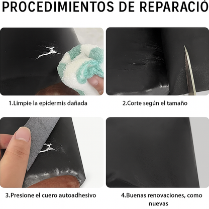 Reparador de cuero autoadhesivo 140x50cm