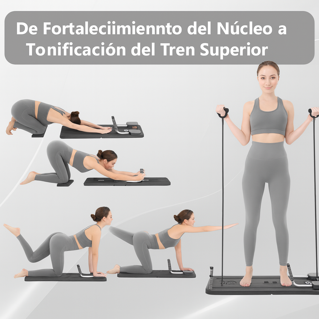 Tabla De Pilates Ejercicios Multifuncional Plegable Portatil