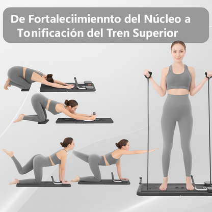 Tabla De Pilates Ejercicios Multifuncional Plegable Portatil