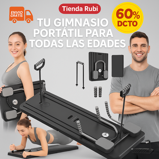 Tabla De Pilates Ejercicios Multifuncional Plegable Portatil