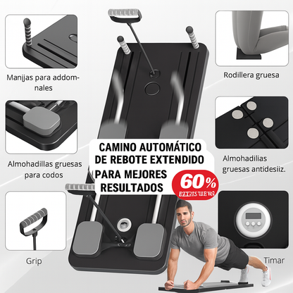 Tabla De Pilates Ejercicios Multifuncional Plegable Portatil