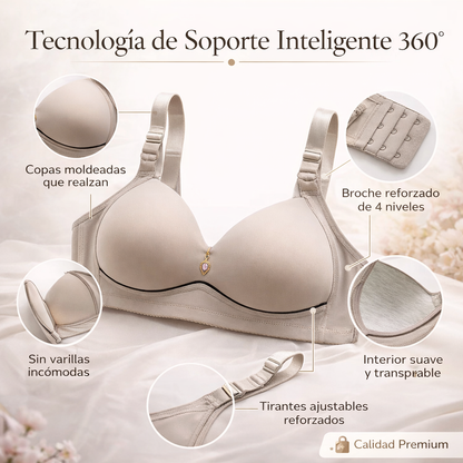 BRASIER SUJETADOR PUSH PAGA 1 LLEVA 1 GRATIS COLOR BLANCO
