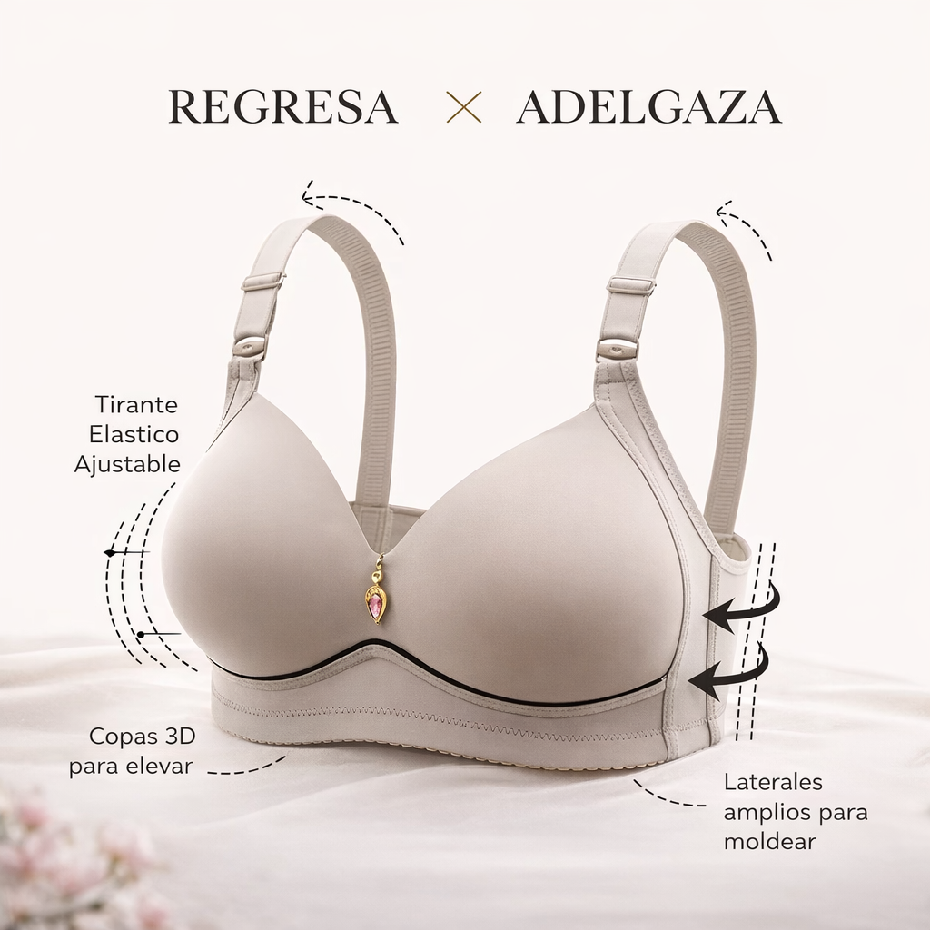 BRASIER SUJETADOR PUSH PAGA 1 LLEVA 1 GRATIS COLOR BLANCO