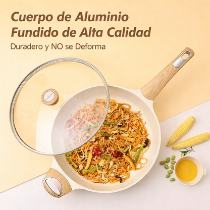 Titanium Pro-Health: Set de Cocina Antiadherente de 13 Piezas