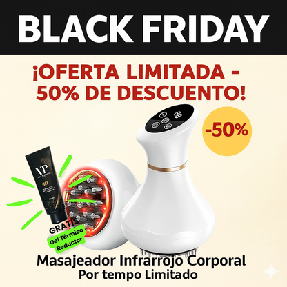 Masajeador de drenaje linfático y herramienta de masaje anticelulitis, ayuda a reducir las estrías y la celulitis