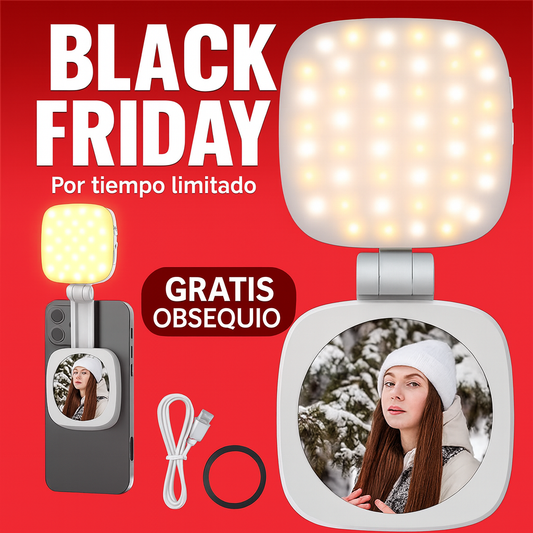 LAMPARA SELFIE LUZ MAGNETICA + OBSEQUIO🎁