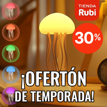 Lámpara LED  De Medusa Controlada Por Voz
