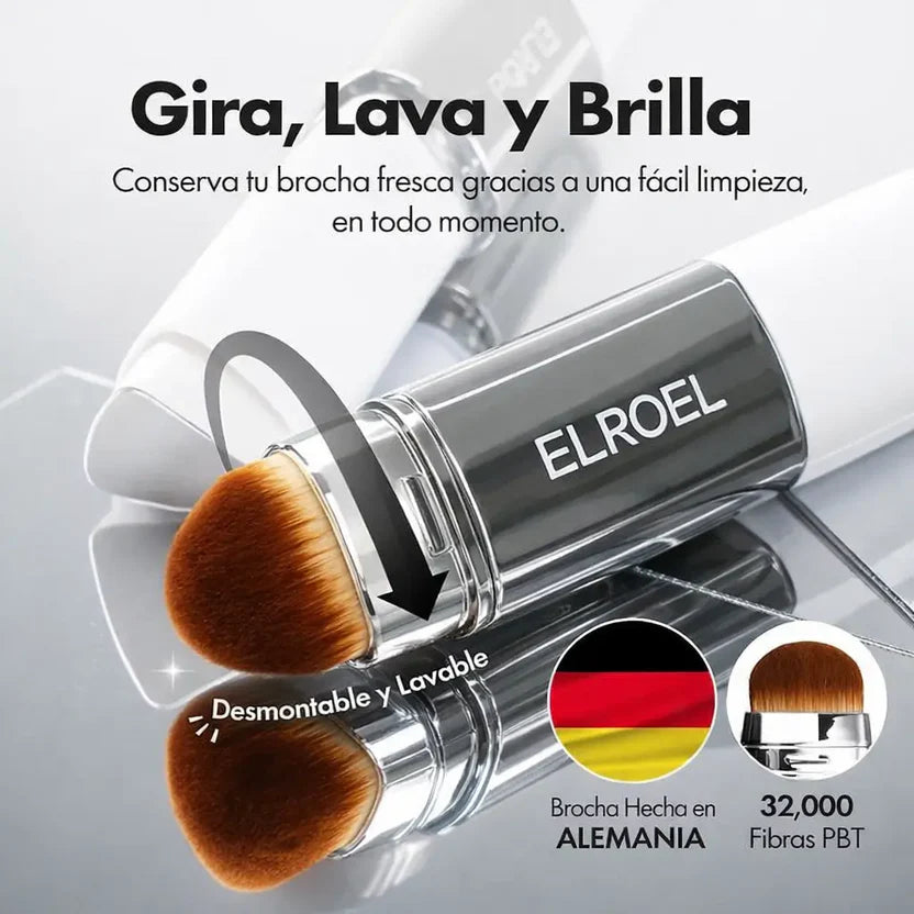 Barra De Maquillaje Coreana Que Cambia De Color Con Volufiline ELROEL BLANC