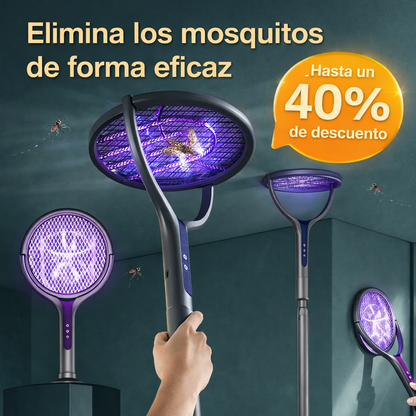 Raqueta Mata Moscos USB Recargable