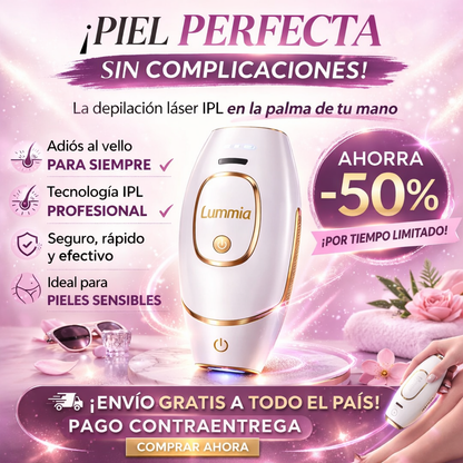 Depiladora Láser en casa Lummia IPL Pro