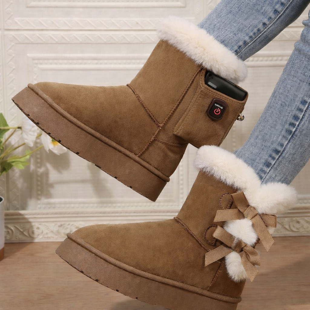 🥾🔥 BOTAS TÉRMICAS DE INVIERNO CON CALEFACCIÓN RECARGABLE