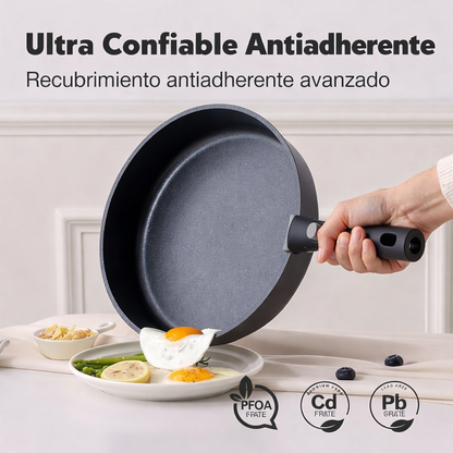 Titanium Pro-Health: Set de Cocina Antiadherente de 13 Piezas