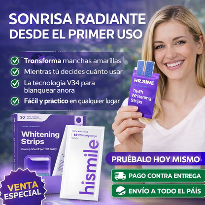 TIRA BLANQUEADORA DENTAL PAGA 2 LLEVA 3 Cajas