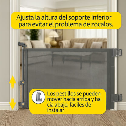 Puerta de seguridad Para Mascotas y Bebés