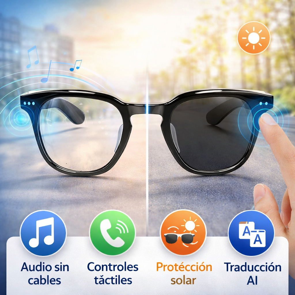 Gafas Smar Inteligentes Bluetooth Pro