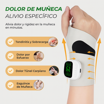 Masajeador Muscular Portatil Electrico Tunel Carpiano Alivio RecuperaMax