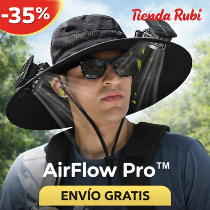 SOMBRERO VENTILADOR AirFlow Pro™☀️