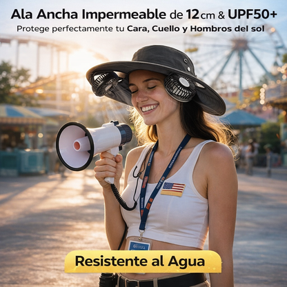 SOMBRERO VENTILADOR AirFlow Pro™☀️
