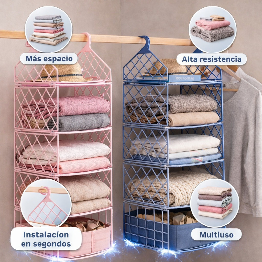Organizador Estante Colgante Portátil Paga 1 Lleva 2