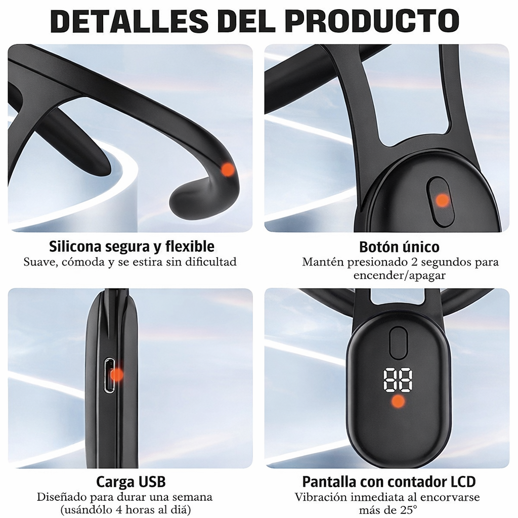 Corrección De Postura Inteligente +Obsequio🎁