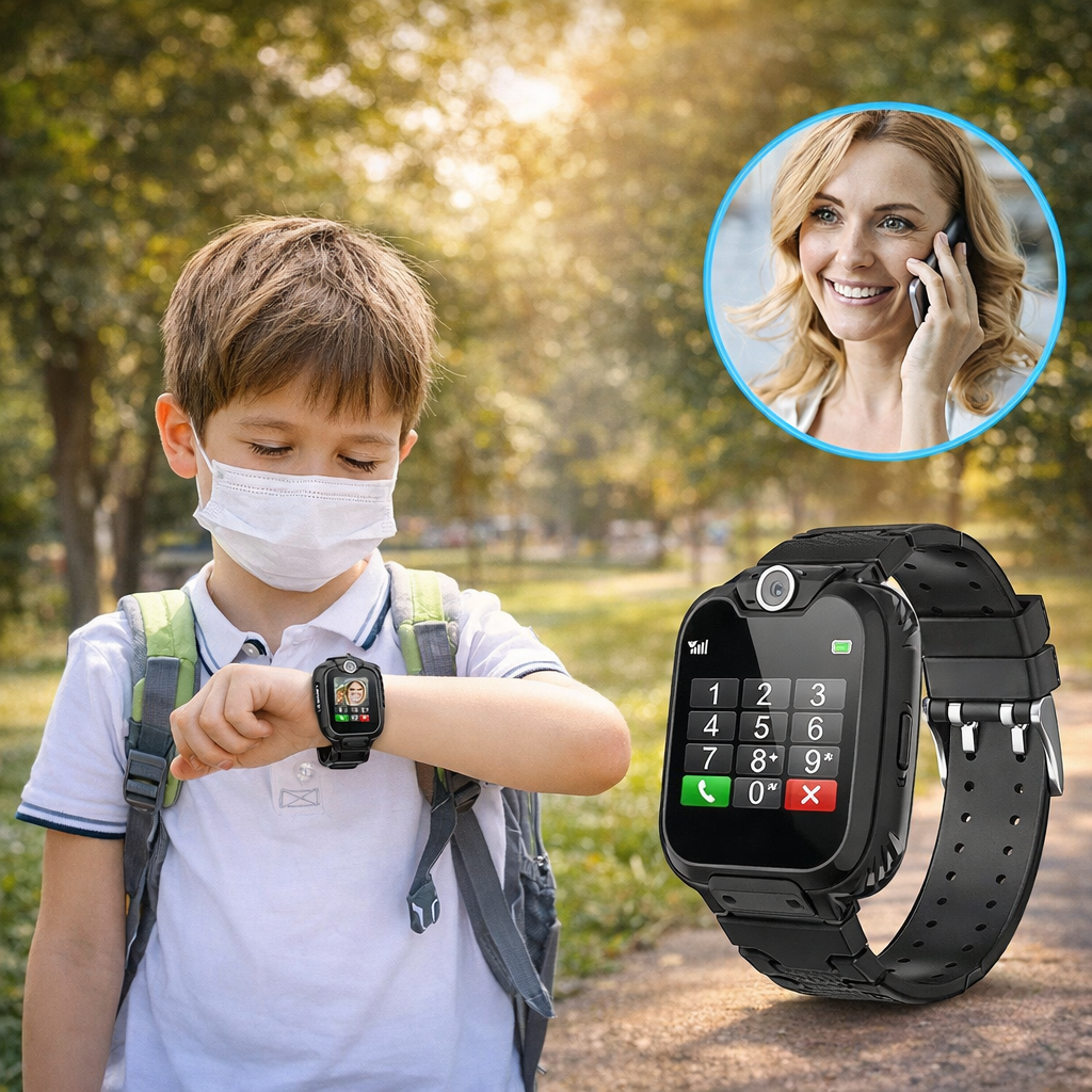 Reloj Inteligente con GPS  Seguridad y Conectividad para tu Hijo/a GRATIS SIM 4G