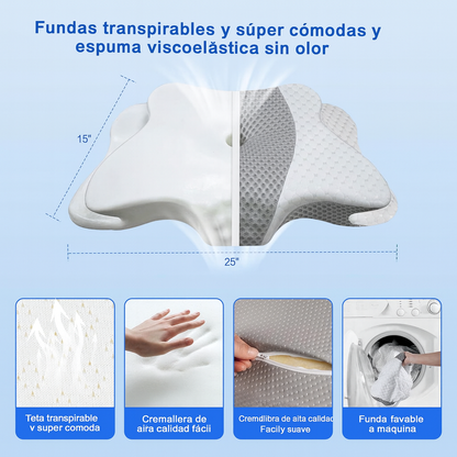 almohada ortopedica cervical ergonomica