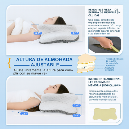 almohada ortopedica cervical ergonomica