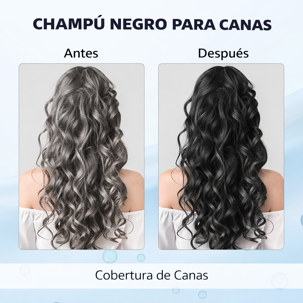 champú Anti Canas Natural 3 en 1 Gratis Tratamiento anti-canas