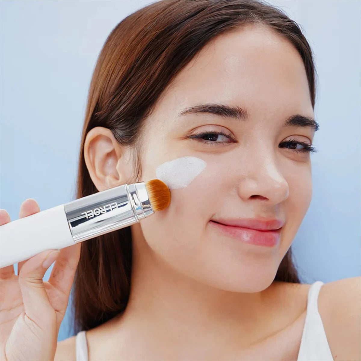 Barra De Maquillaje Coreana Que Cambia De Color Con Volufiline ELROEL BLANC