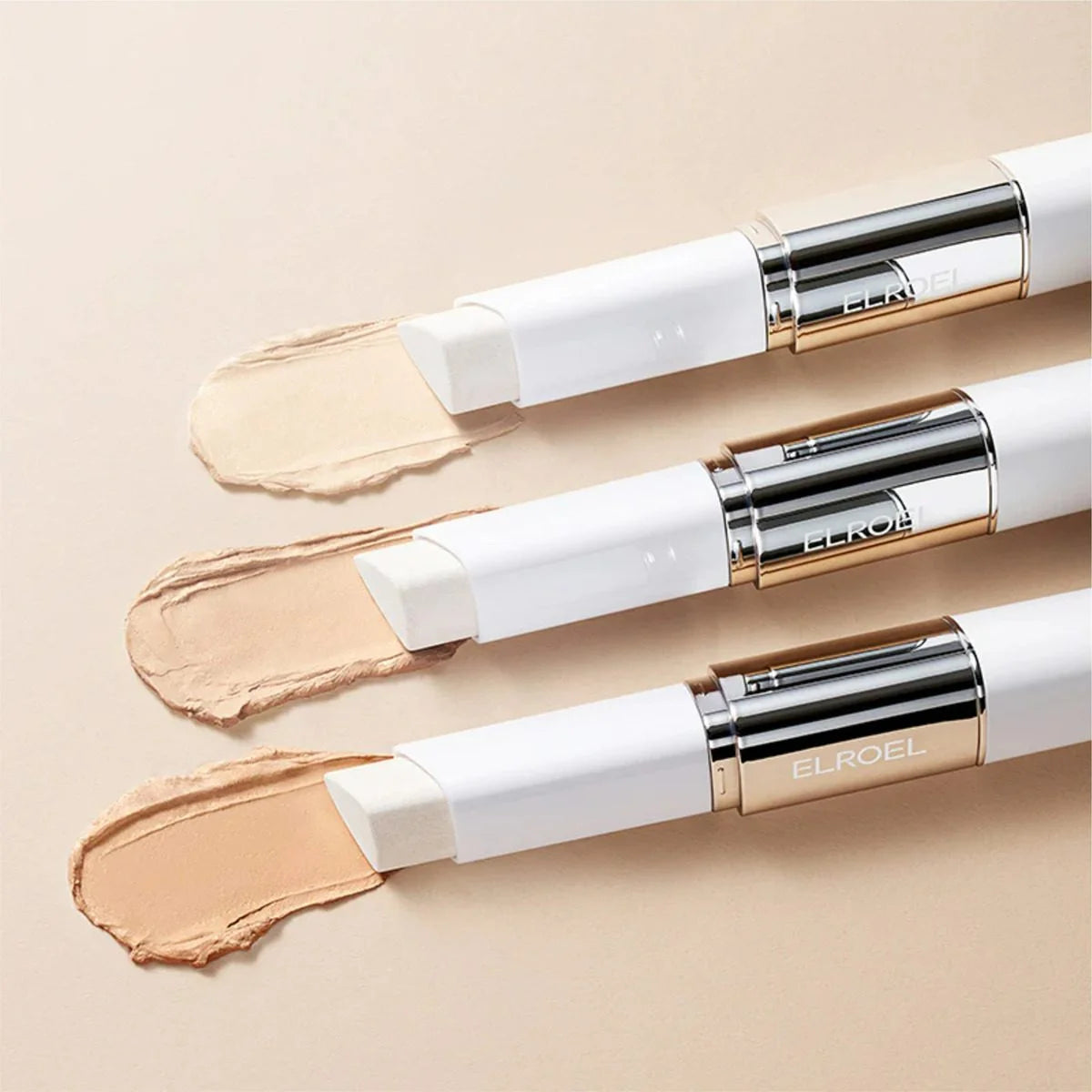 Barra De Maquillaje Coreana Que Cambia De Color Con Volufiline ELROEL BLANC