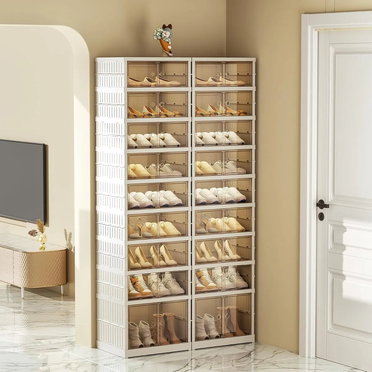 Zapatero Organizador 9 Cajones Con Tapa
