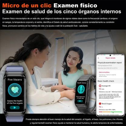 Smart Watch reloj Inteligente Glucosa Presión Arterial Presión Arterial Ácido Úrico Bt 2026