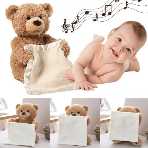 Oso De Peluche Eléctrico Que Juega A Las Escondidas Y Canta.