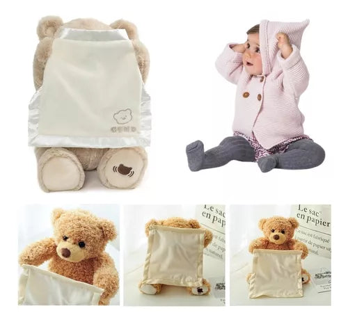 Oso De Peluche Eléctrico Que Juega A Las Escondidas Y Canta.