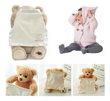 Oso De Peluche Eléctrico Que Juega A Las Escondidas Y Canta.