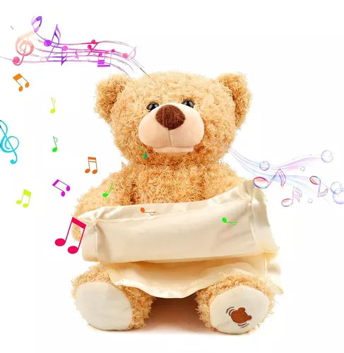 Oso De Peluche Eléctrico Que Juega A Las Escondidas Y Canta.