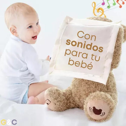 Oso De Peluche Eléctrico Que Juega A Las Escondidas Y Canta.