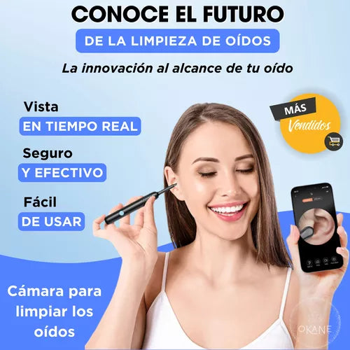 Otoscopio para oido con Cámara