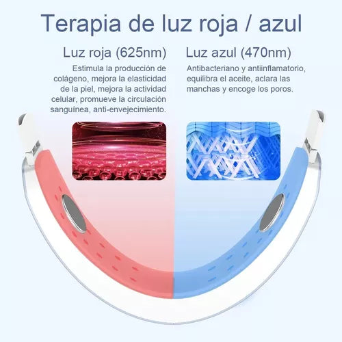 Eliminador de papada, máquina eléctrica Facial en V,  6 Modos Grandes y 9 Niveles de Intensidad Ajustables