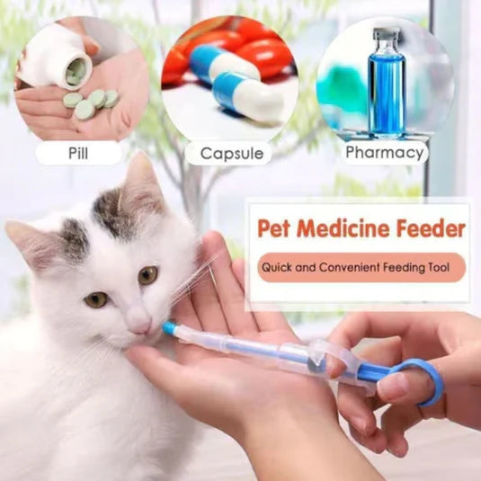 JERINGA ALIMENTADORA DE MEDICINA PARA MASCOTAS