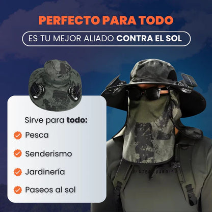 SOMBRERO VENTILADOR AirFlow Pro™☀️