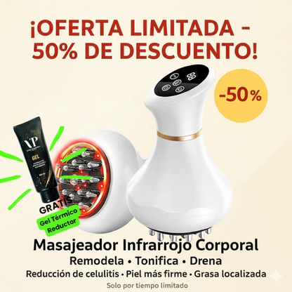 Masajeador de drenaje linfático y herramienta de masaje anticelulitis, ayuda a reducir las estrías y la celulitis