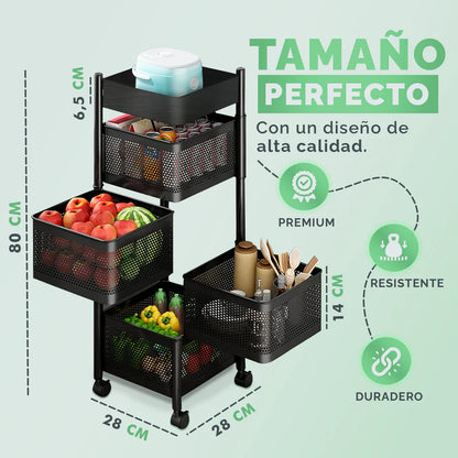 Estante Giratorio para cocina