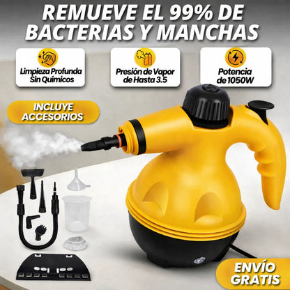 Limpiador a Vapor Eléctrico Multifuncion