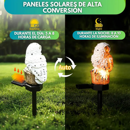 OwlGlow™ Lámpara decorativa con forma de búho (2 unidades)