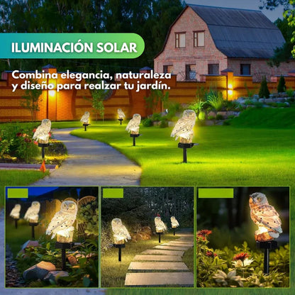 OwlGlow™ Lámpara decorativa con forma de búho (2 unidades)