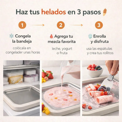 TABLA PARA HACER HELADOS HELADERA