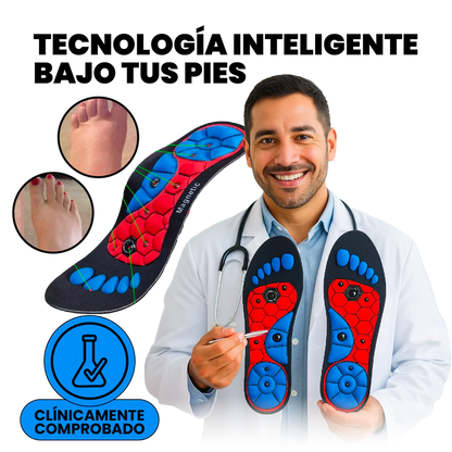 Plantillas de masaje de terapia magnética Ortopédicas  ajustables recortables